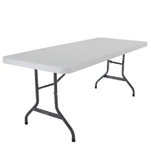 6-футовый HDPE пластичный складной маленький портативный металл стальная рама стол на продажу